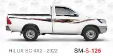 ملصق جانبي هايلكس سنجل تويوتا غمارة 
جانبي موديلات السيارات  تويوتا هي لوكس هيلوكس
hilux 4WDsingle cab 2022side sticker
Sticky tape STRIPE  HILUX
TOYOTA HILUX PICKUP DLX DOUBLE
خط تويوتا هايلكس  خليجي 2022
خط تويوتا هايلكس  بريمي 2022
خط تويوتاهايلكس  قط