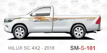 ملصق جانبي هايلكس سنجل تويوتا غمارة 
جانبي موديلات السيارات  تويوتا هي لوكس هيلوكس
hilux RWD single cab 2018side sticker
Sticky tape STRIPE  HILUX
TOYOTA HILUX PICKUP DLX DOUBLE
خط تويوتا هايلكس  خليجي 2018
خط تويوتا هايلكس  بريمي 2018
خط تويوتاهايلكس  قط