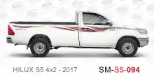 ملصق جانبي هايلكس طويل دفع خلفي تويوتا غمارة  
جانبي موديلات السيارات  تويوتا  هيلوكس
hilux  single 2017side sticker
Custom-designed adhesive tape for Hilux vehicles
TOYOTA HILUX PICKUP DLX DOUBLE
S5-2025 hilux 4x2 single cab 2017 side sticker
خط تويوتاها