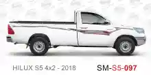 ملصق جانبي هايلكس طويل دفع خلفي تويوتا غمارة  
جانبي موديلات السيارات  تويوتا  هيلوكس
hilux  single 2018side sticker
Custom-designed adhesive tape for Hilux vehicles
TOYOTA HILUX PICKUP DLX DOUBLE
S5-2018 hilux 4x2 single cab 2018 side sticker
خط تويوتاها