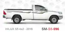 ملصق جانبي هايلكس طويل دفع خلفي تويوتا غمارة  
جانبي موديلات السيارات  تويوتا  هيلوكس
hilux  single 2018side sticker
Custom-designed adhesive tape for Hilux vehicles
TOYOTA HILUX PICKUP DLX DOUBLE
S5-2018 hilux 4x2 single cab 2018 side sticker
خط تويوتاها