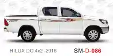 ملصق جانبي هايلكس سنجل تويوتا غمارتين 	
جانبي موديلات السيارات  تويوتا  هيلوكس	
hilux 4WD single 2016side sticker	
Custom-designed adhesive tape for Hilux vehicles	
TOYOTA HILUX PICKUP DLX DOUBLE	
Toyota Hilux 4x2 Double Cab	
خط تويوتا هايلكس  بريمي 2016
