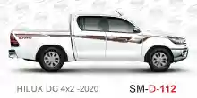 ملصق جانبي هايلكس سنجل تويوتا غمارتين 	
جانبي موديلات السيارات  تويوتا  هيلوكس	
hilux 4WD single 2020side sticker	
Custom-designed adhesive tape for Hilux vehicles	
TOYOTA HILUX PICKUP DLX DOUBLE	
Toyota Hilux 4x2 Double Cab	
خط تويوتا هايلكس  بريمي 2020