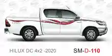 ملصق جانبي هايلكس سنجل تويوتا غمارتين 	
جانبي موديلات السيارات  تويوتا  هيلوكس	
hilux 4WD single 2020side sticker	
Custom-designed adhesive tape for Hilux vehicles	
TOYOTA HILUX PICKUP DLX DOUBLE	
Toyota Hilux 4x2 Double Cab	
خط تويوتا هايلكس  بريمي 2020