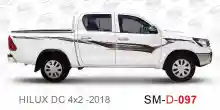 ملصق جانبي هايلكس سنجل تويوتا غمارتين 	
جانبي موديلات السيارات  تويوتا  هيلوكس	
hilux 4WD single 2018side sticker	
Custom-designed adhesive tape for Hilux vehicles	
TOYOTA HILUX PICKUP DLX DOUBLE	
Toyota Hilux 4x2 Double Cab	
خط تويوتا هايلكس  بريمي 2018
