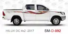 ملصق جانبي هايلكس سنجل تويوتا غمارتين 	
جانبي موديلات السيارات  تويوتا  هيلوكس	
hilux 4WD single 2017side sticker	
Custom-designed adhesive tape for Hilux vehicles	
TOYOTA HILUX PICKUP DLX DOUBLE	
Toyota Hilux 4x2 Double Cab	
خط تويوتا هايلكس  بريمي 2017