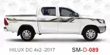 ملصق جانبي هايلكس سنجل تويوتا غمارتين 	
جانبي موديلات السيارات  تويوتا  هيلوكس	
hilux 4WD single 2017side sticker	
Custom-designed adhesive tape for Hilux vehicles	
TOYOTA HILUX PICKUP DLX DOUBLE	
Toyota Hilux 4x2 Double Cab	
خط تويوتا هايلكس  بريمي 2017