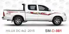 ملصق جانبي هايلكس سنجل تويوتا غمارتين 	
جانبي موديلات السيارات  تويوتا  هيلوكس	
hilux 4WD single 2015side sticker	
Custom-designed adhesive tape for Hilux vehicles	
TOYOTA HILUX PICKUP DLX DOUBLE	
Toyota Hilux 4x2 Double Cab	
خط تويوتا هايلكس  بريمي 2015